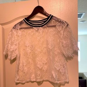 Cute H & M Lace Top